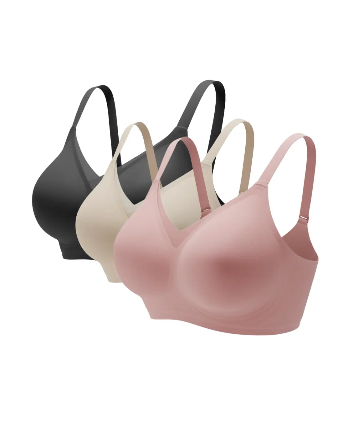 Soutien-gorge sans armatures Elegance Grande Taille - Confort sophistiqué