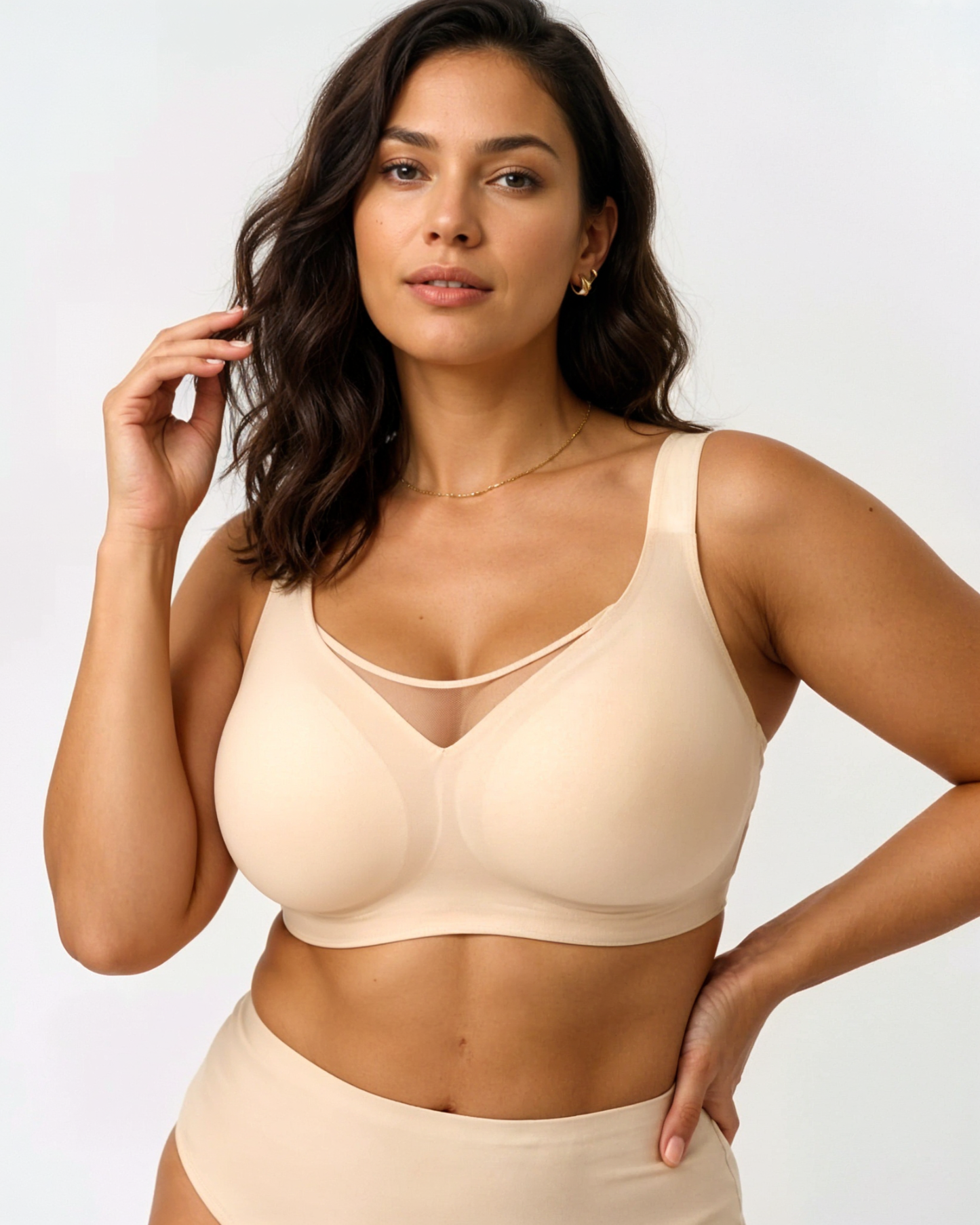Everyday Compression Bra — Plus-Size Shaping Top — Cygnuss