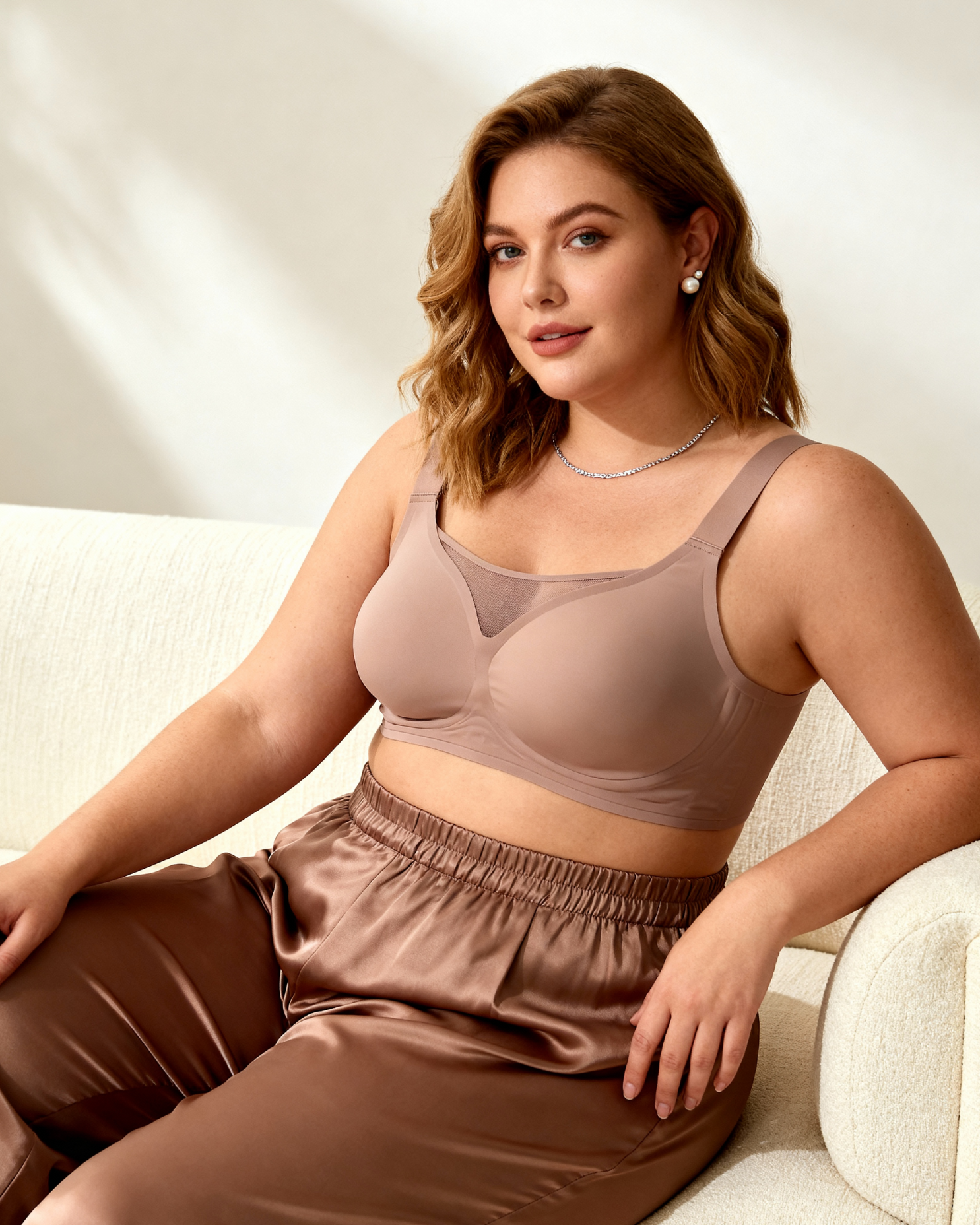 Everyday Compression Bra — Plus-Size Shaping Top — Cygnuss