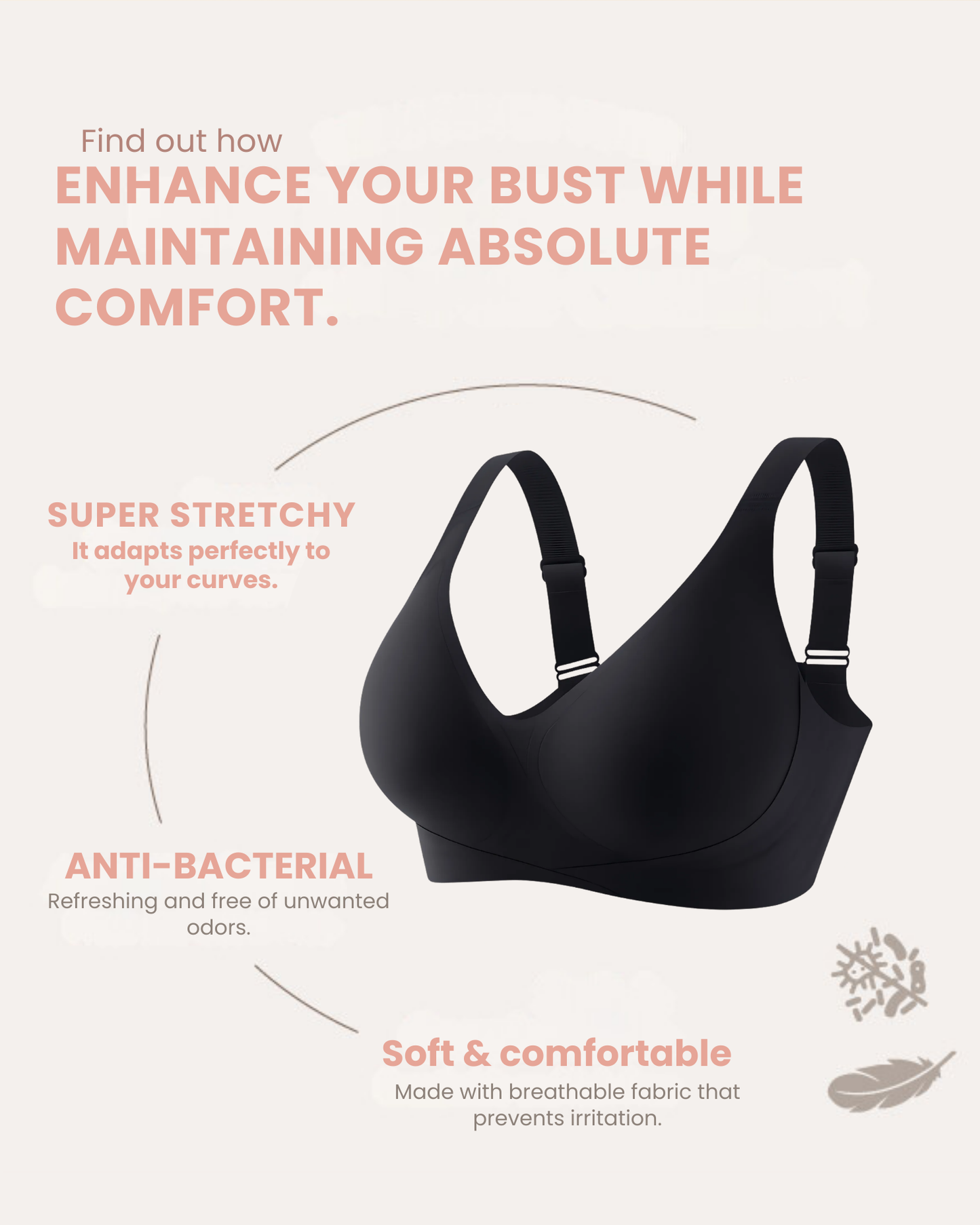 Curves Plus Size Bra – Comfort & Support