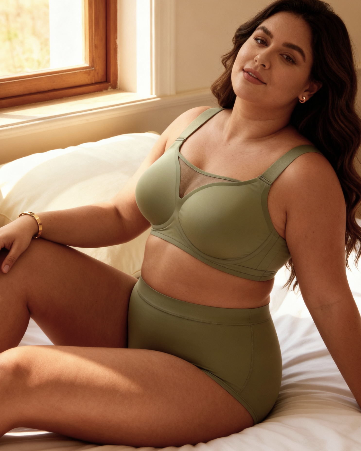 Everyday Compression Bra — Plus-Size Shaping Top — Cygnuss