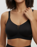 Glamour Thin‑Strap Bra — Velvety Soft Feel — Cygnuss