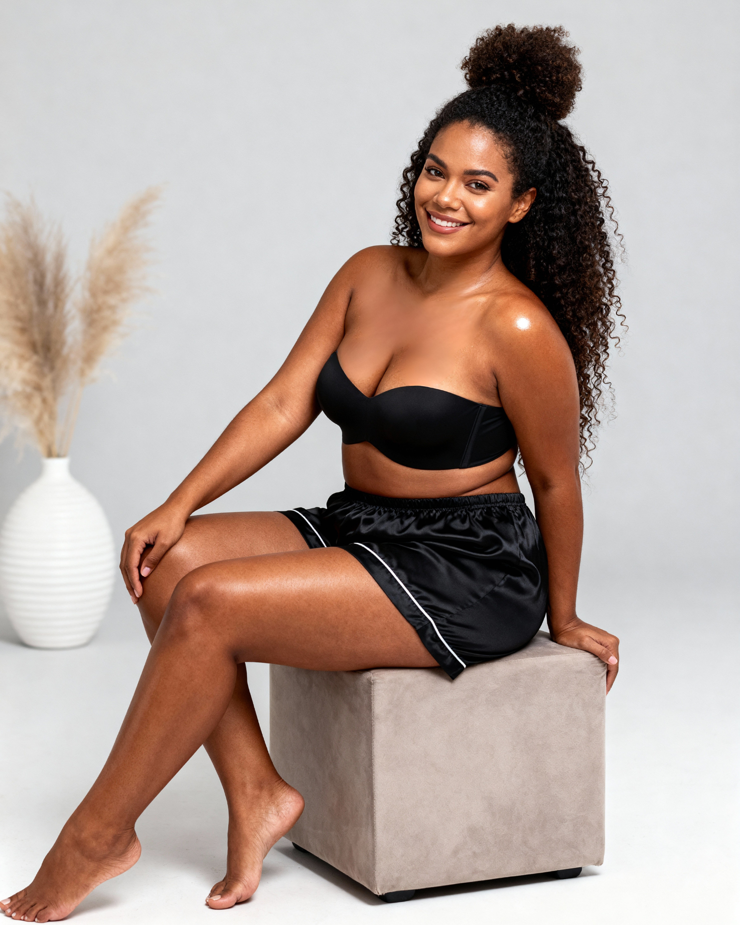 Strapless Look Bra — Removable Straps — Cygnuss