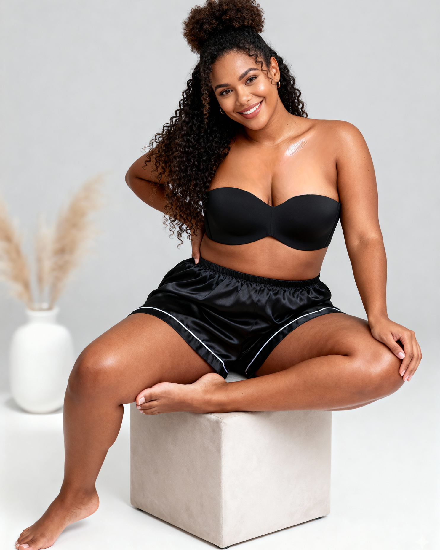 Strapless Look Bra — Removable Straps — Cygnuss