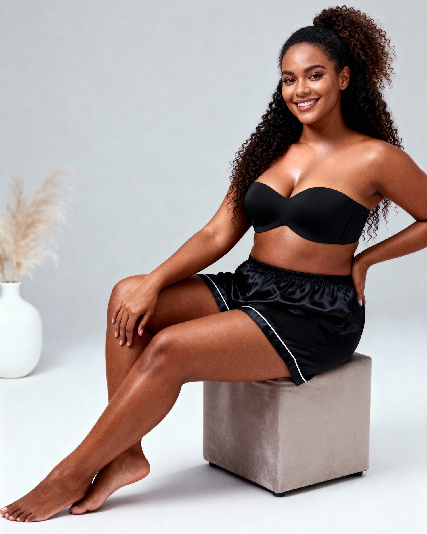 Strapless Look Bra — Removable Straps — Cygnuss