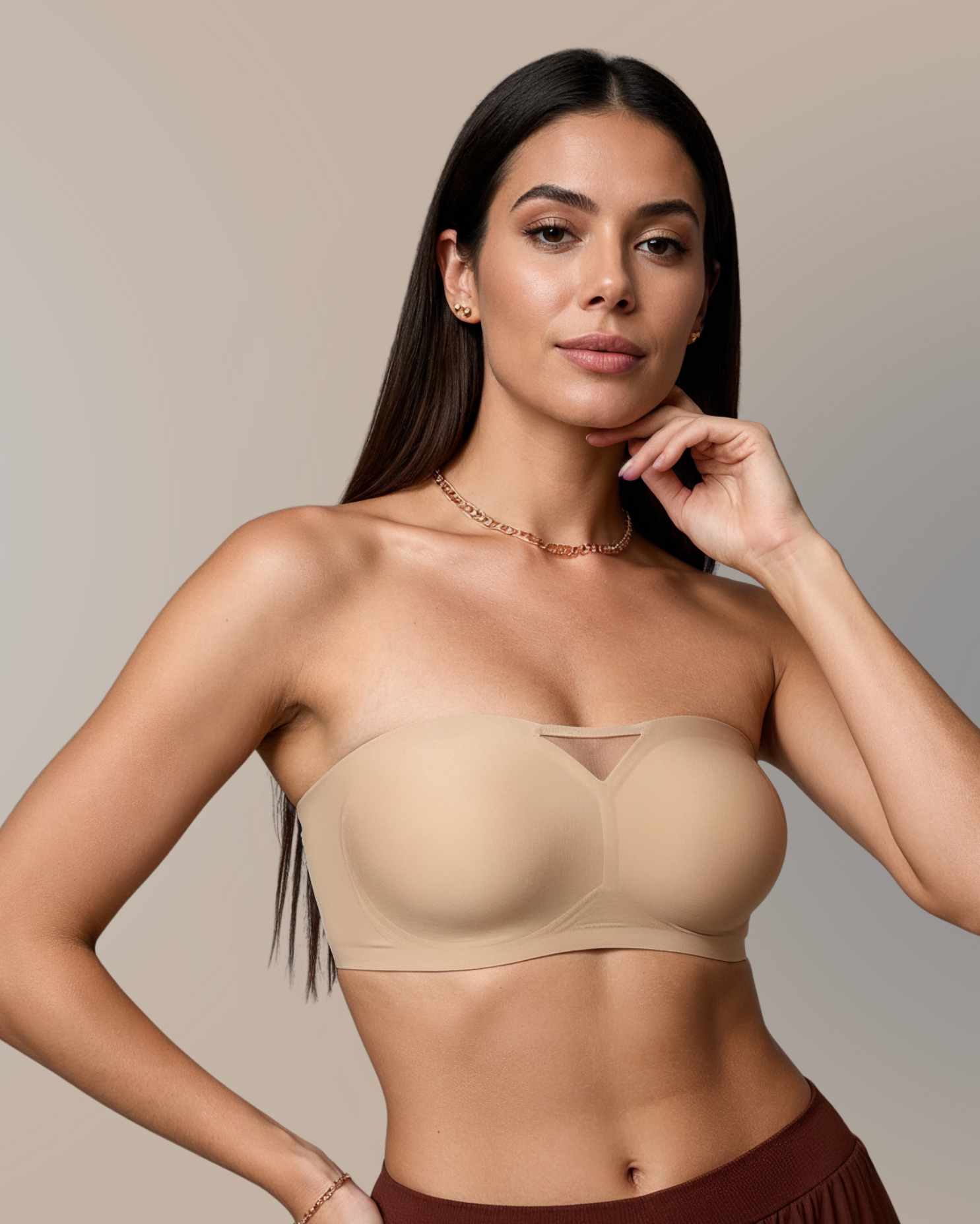 Sensation Strapless Bra — Removable Cups — Cygnuss