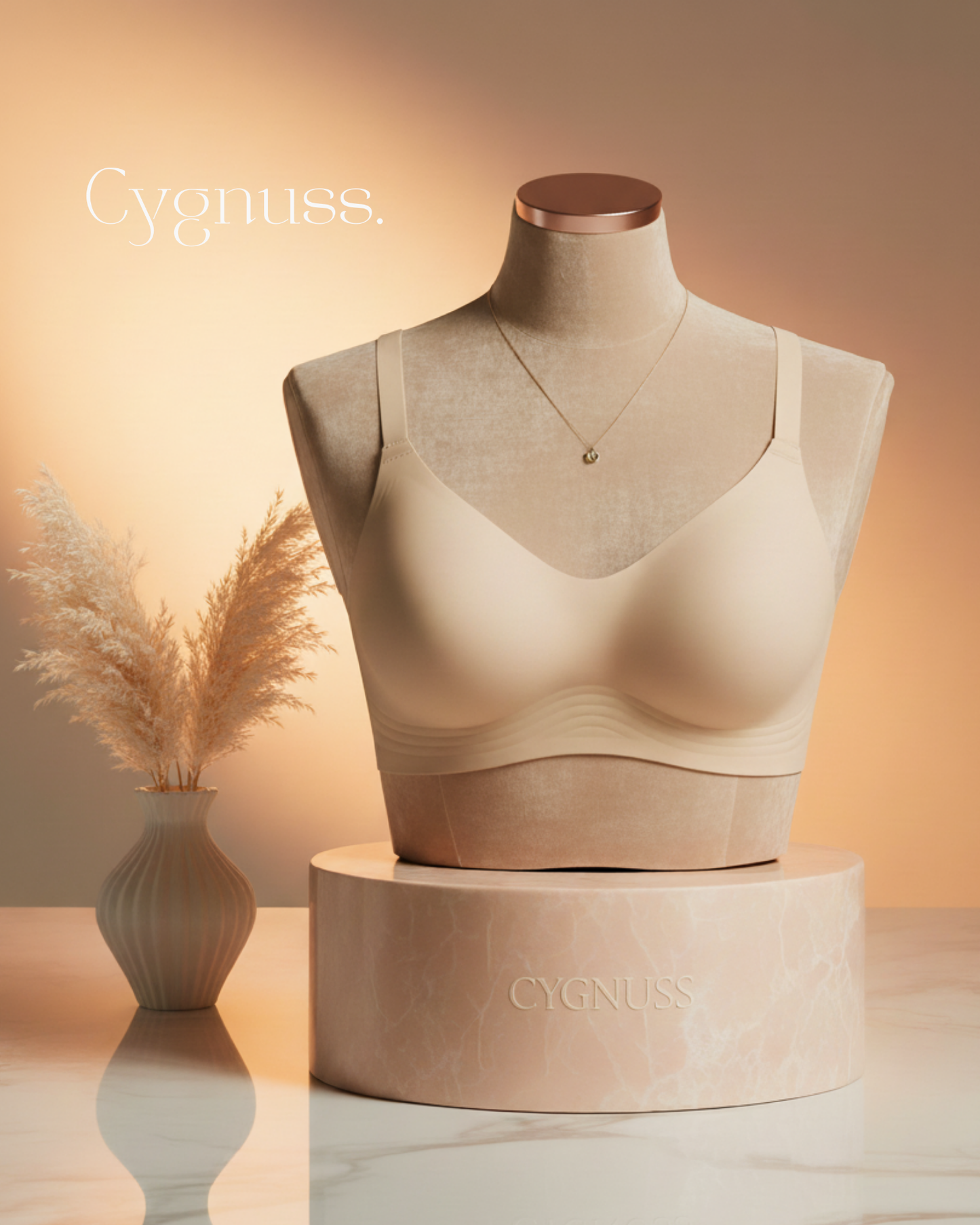 Premium Reinforced Bra — High Support & Comfort — Cygnuss