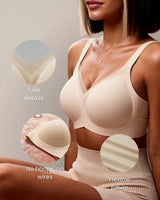 Soutien-gorge sans armatures Elegance Grande Taille - Confort sophistiqué