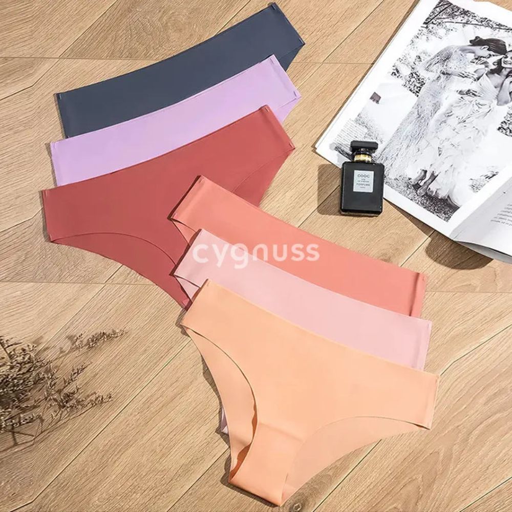 6‑Pack Silk Seamless Panties — Cygnuss
