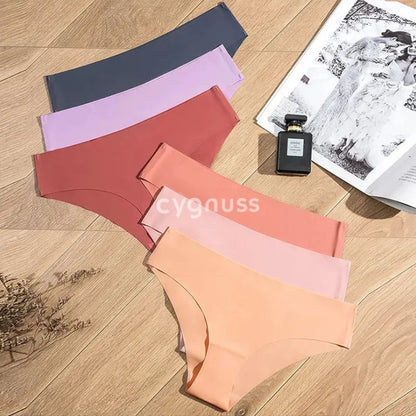 6‑Pack Silk Seamless Panties — Cygnuss