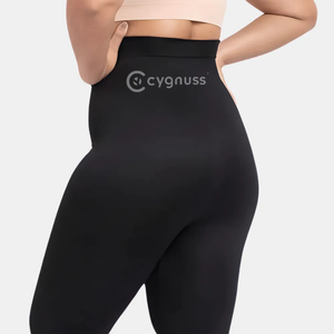 Jade Fit High‑Waisted Shaping Leggings in Black — Cygnuss