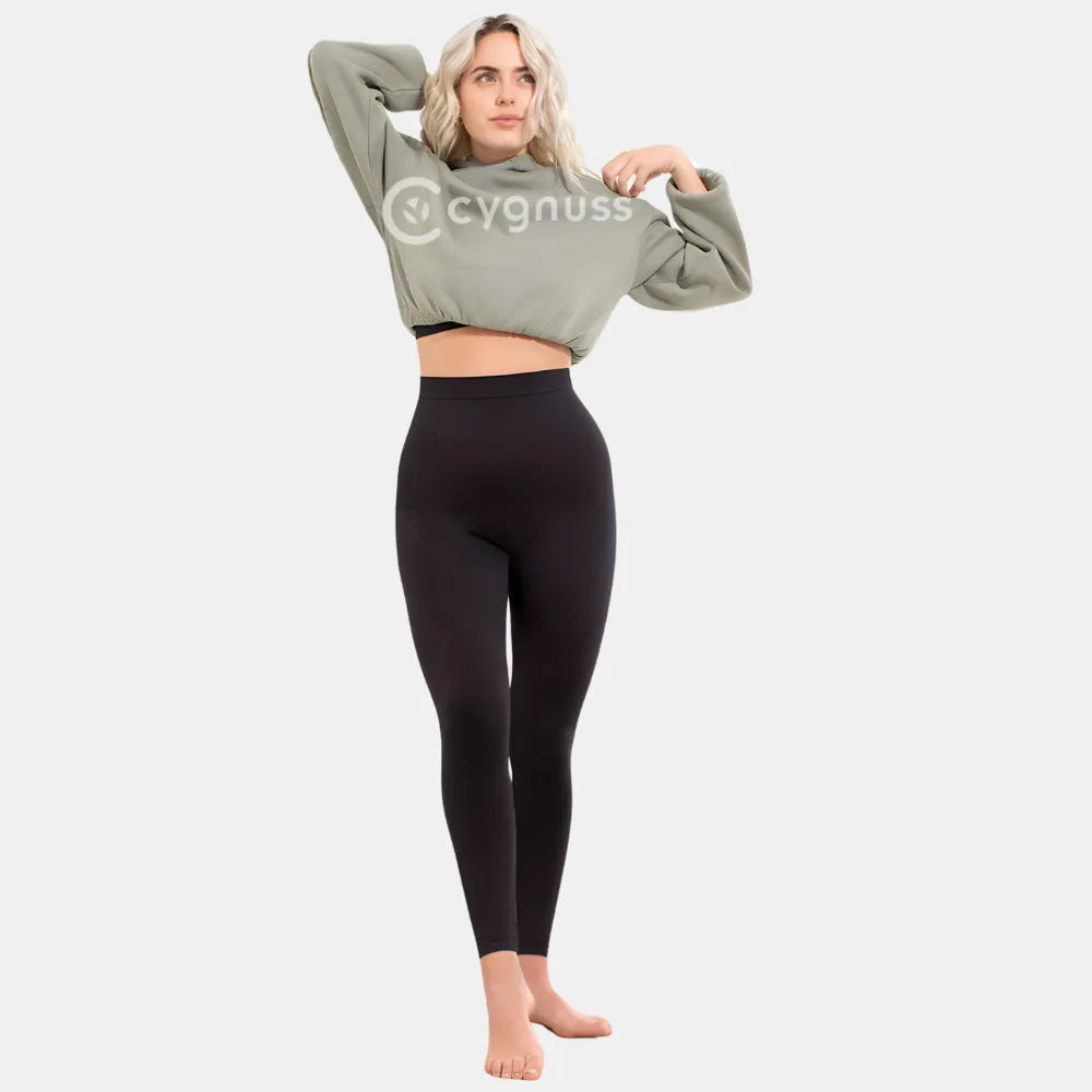Anitta Shaping Leggings — Silicone Waist Grip — Cygnuss