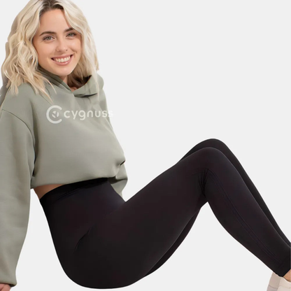 Anitta Shaping Leggings — Silicone Waist Grip — Cygnuss