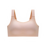 Cygnuss premium full-coverage wire-free comfort bra - 1 Beige + 1 Black