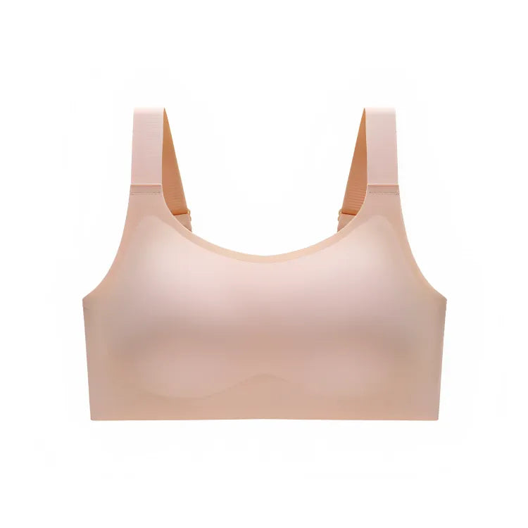 Cygnuss premium full-coverage wire-free comfort bra - 1 Beige + 1 Black