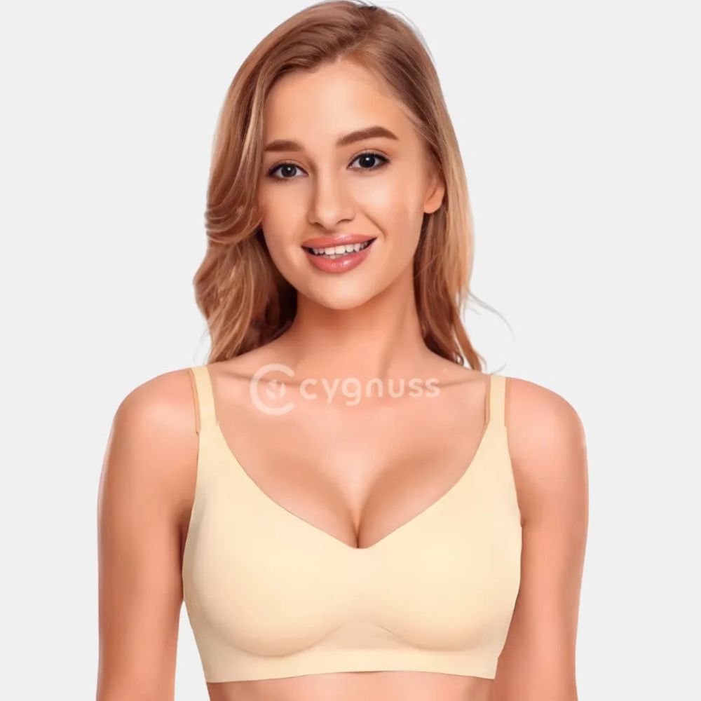 Slim Comfort Wireless Bra — Removable Pads — Cygnuss