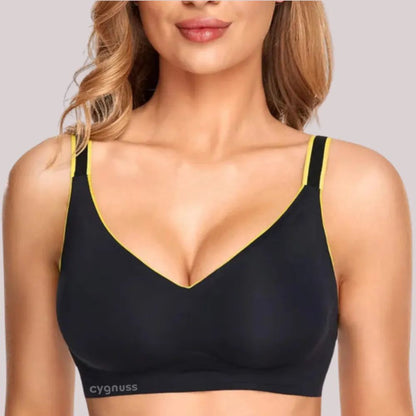 Slim Comfort Wireless Bra — Removable Pads — Cygnuss