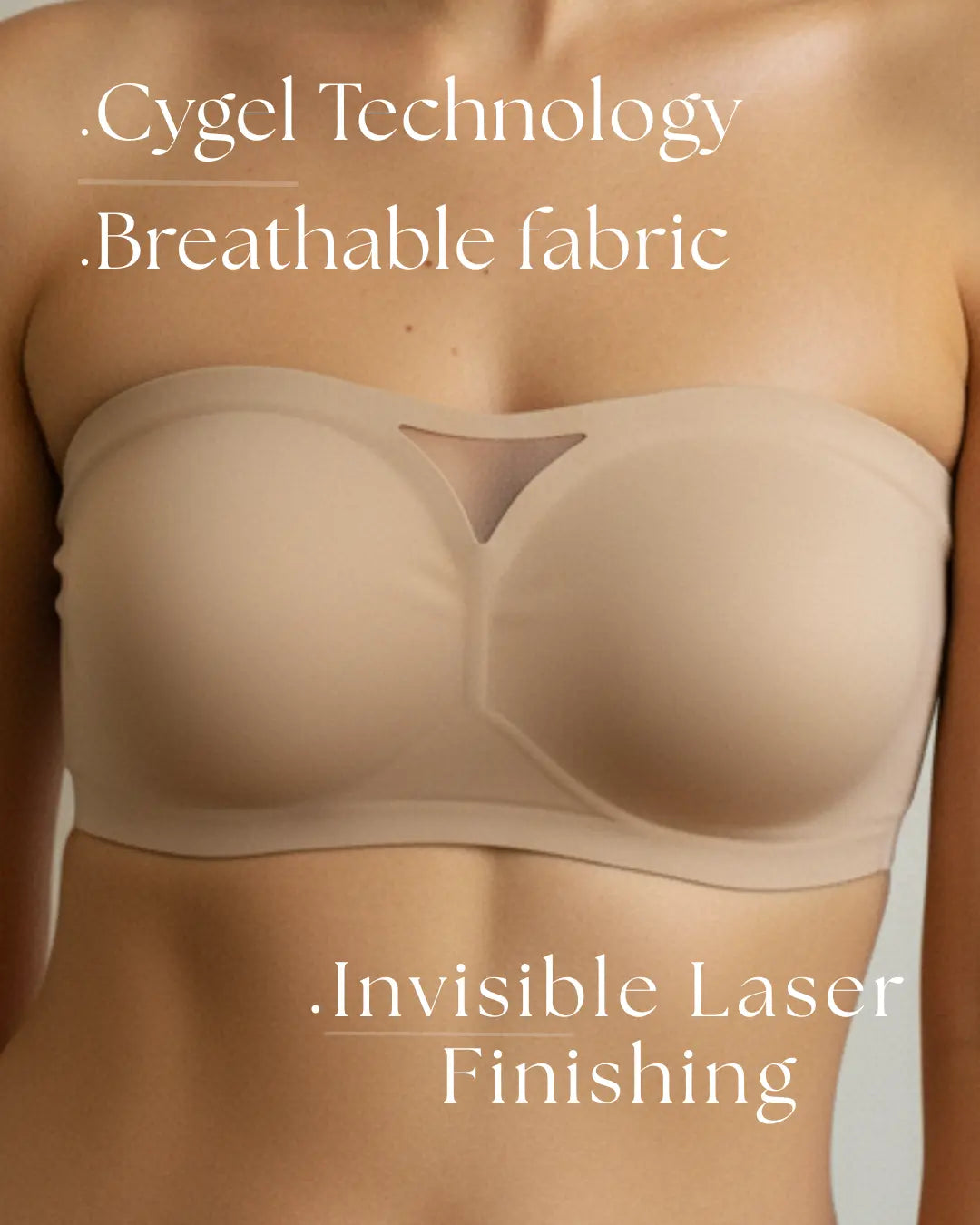 Sensation Strapless Bra — Removable Cups