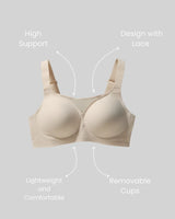Everyday Compression Bra — Plus-Size Shaping Top