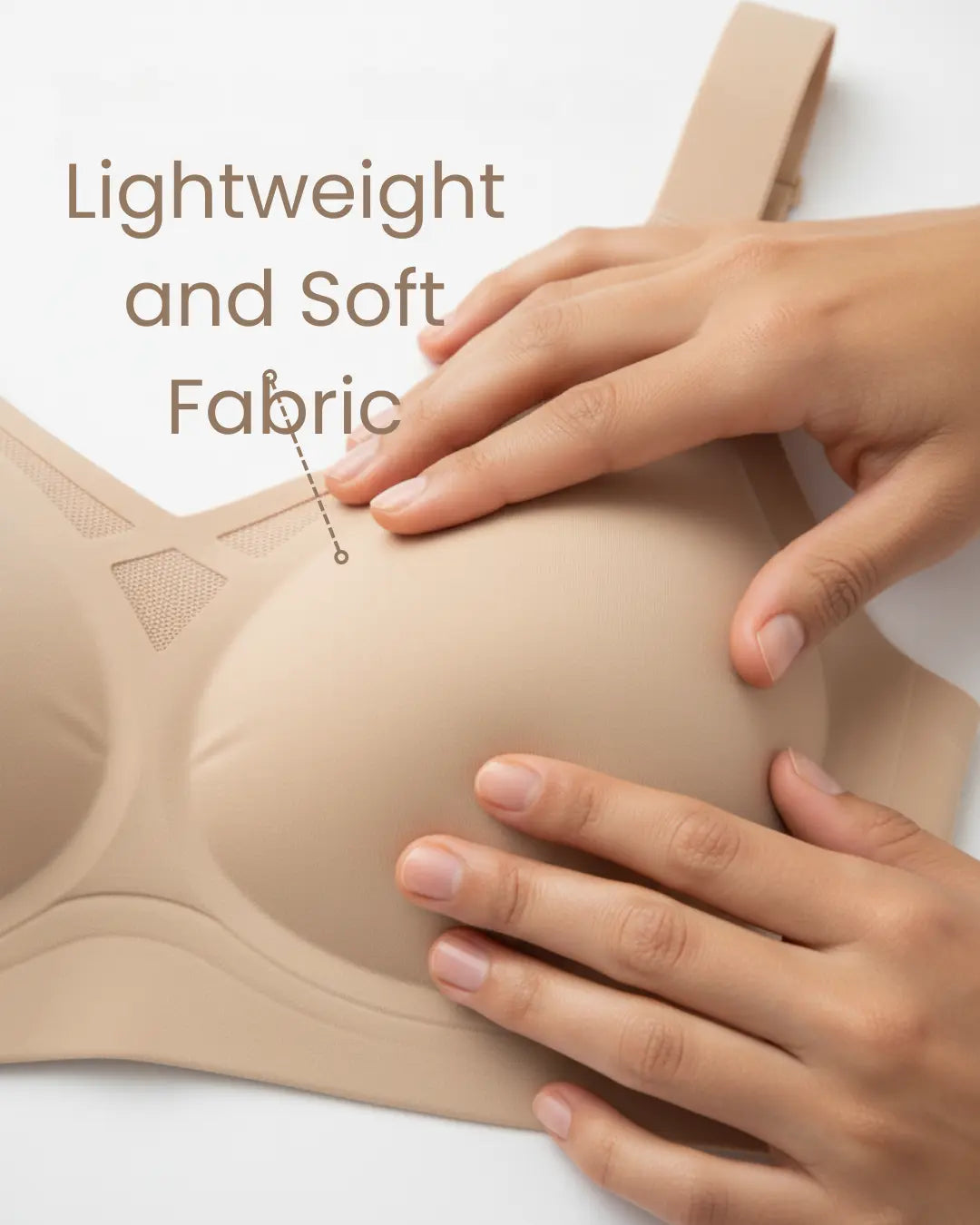 Dreams Reinforced Bra — High Support, All‑Day Comfort