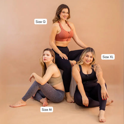 Active Top — Zip Front & Velcro Adjustments