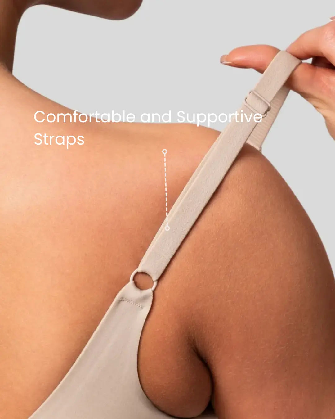 Premium Comfort Bra — Thin Straps & Soft Support