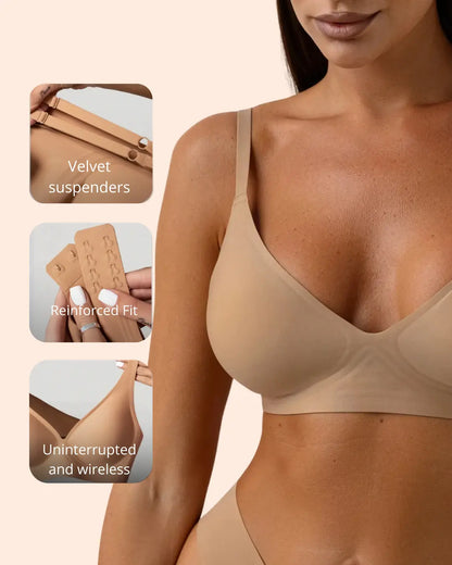 Premium Comfort Bra — Thin Straps & Soft Support