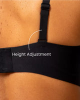 Glamour Thin‑Strap Bra — Velvety Soft Feel