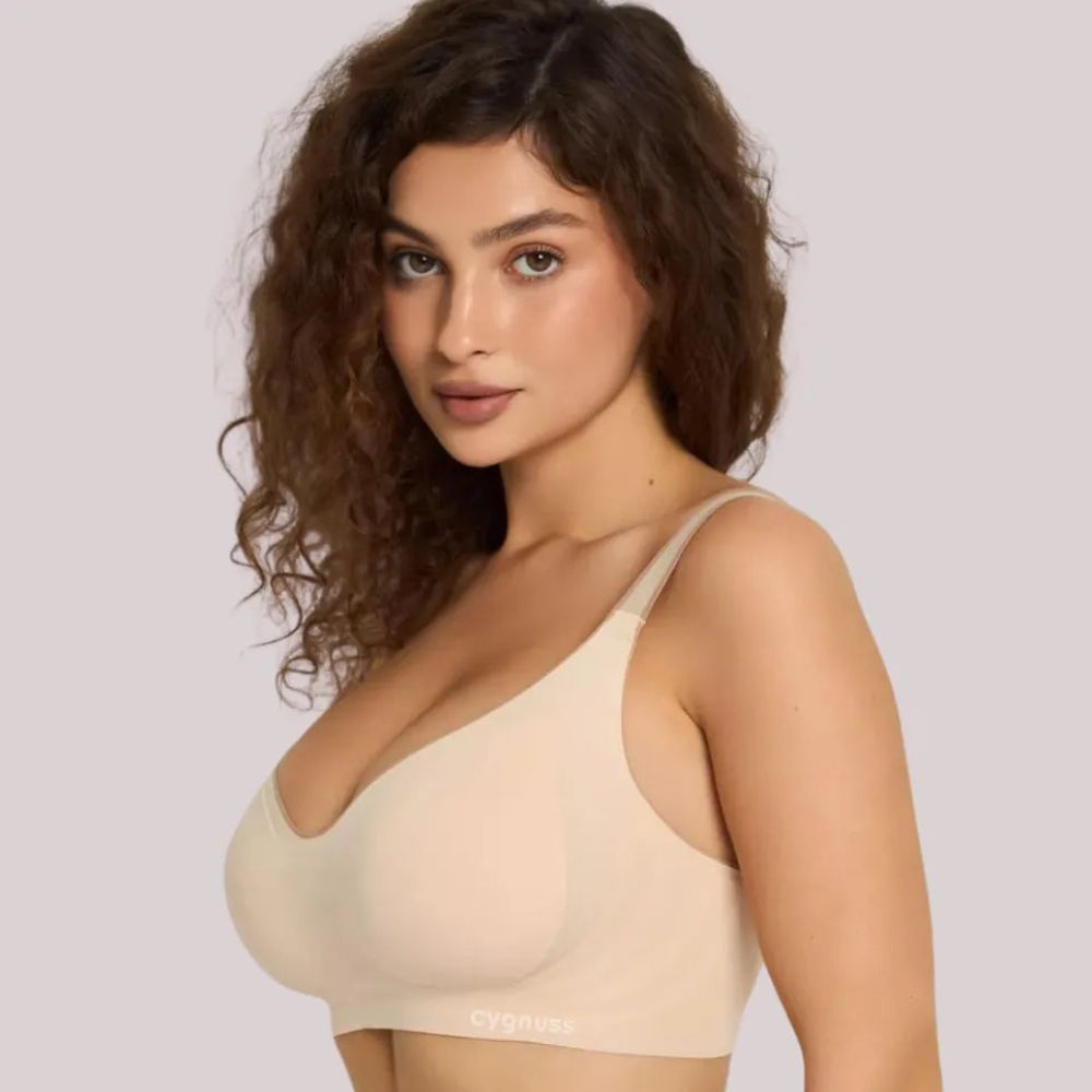Slim Comfort Wireless Bra — Removable Pads — Cygnuss